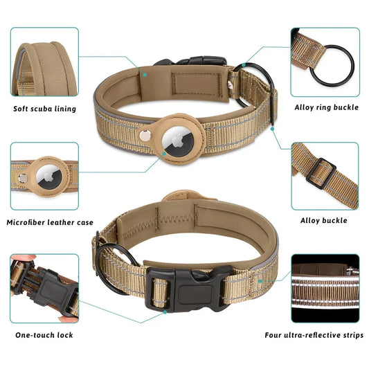 Dog collar with GPS